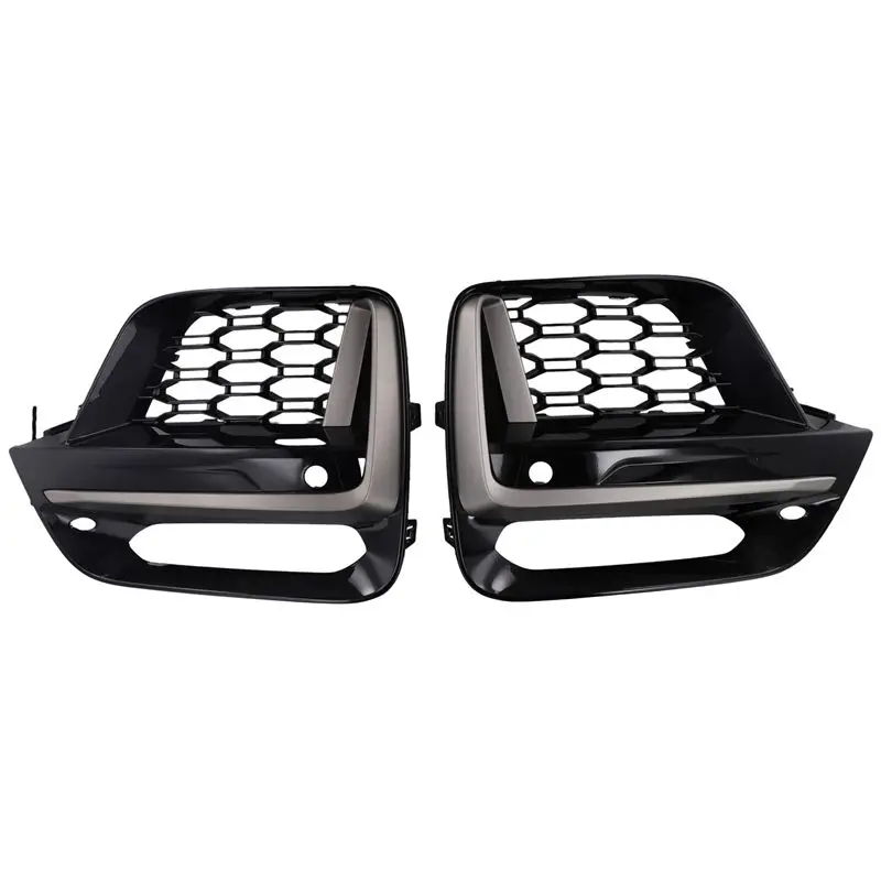 

Front Fog Light Grille Frame Trim Protector Exterior Cover For BMW X3 G01 X4 G01 G02 G08 2018-2020 (With Fog Lamp Hole)