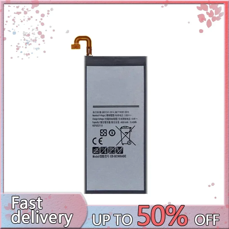 4000Mah Replacement Battery EB-BC900ABE For Samsung Galaxy C9pro C9 Pro Duos SM-C9000 SM-C9008 SM-C900F SM-C900Y