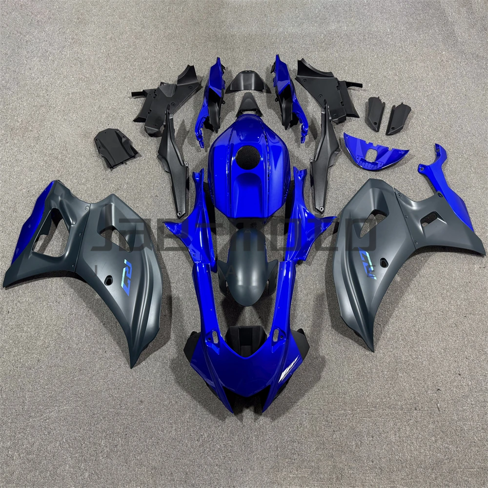 For YZF R6 2021 2022 2023 2024  Motorcycle Bodywork Set High Quality Injection ABS Plastics Fairings Accessories Blue Gray