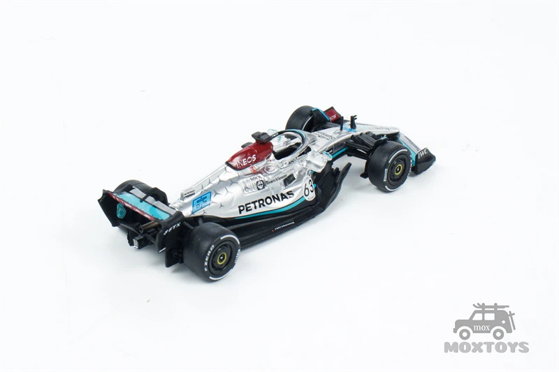 Tarmac Works 1:64 F1 W13 E Performance Belgian Grand Prix 2022George Russell Diecast Model Car