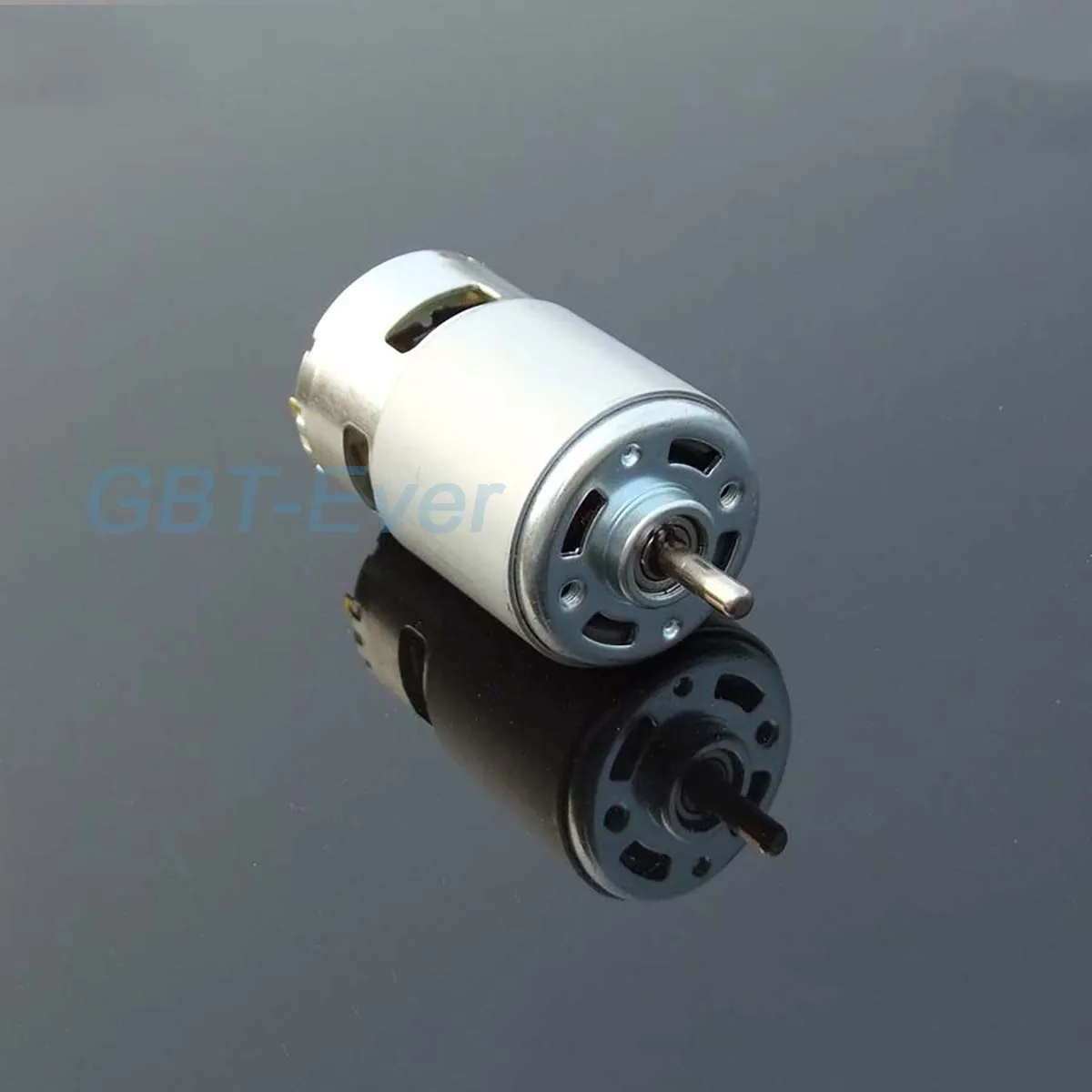 1Pcs DC 12V Motor 775 24V Ball Bearing 3800RPM 7600RPM RS775 Large Torque Round Shaft Micro Motor with Cooling Fan