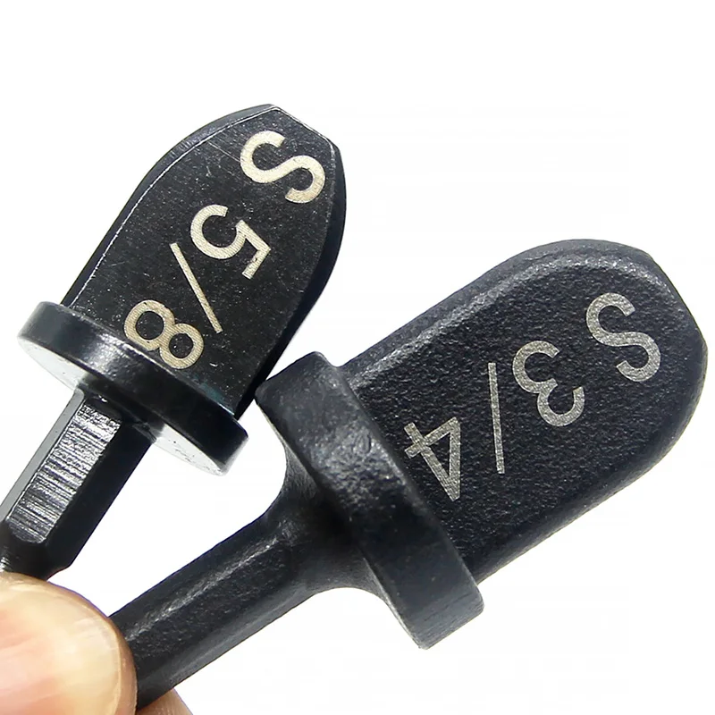 Pipe Expander Copper Tube Swaging Tools For Air Conditioner Refrigerator Flaring Takeover Tool Set Triangle Hex Shank Repair Kit