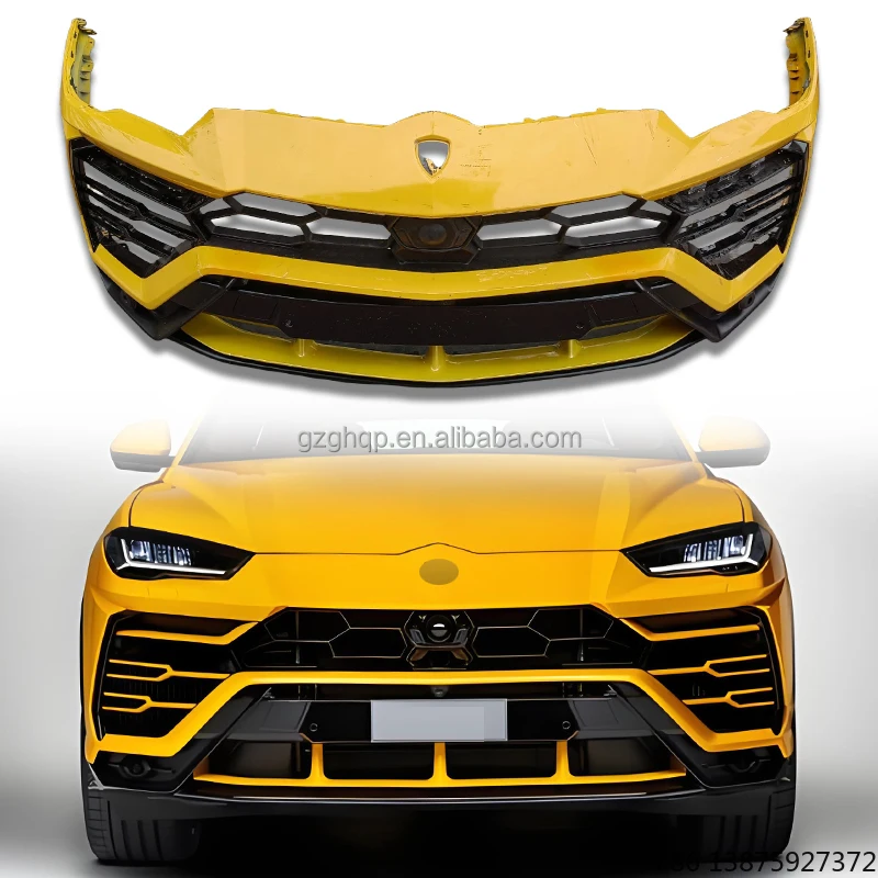 

Suitable for URUS Front Bumper Body Kit, Front Lip Surround Car Bumper 2018-2021