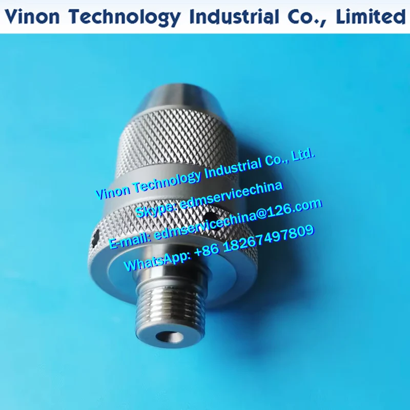 Capacity 0-3.0mm Stainless Steel Keyless Drill Chuck for CHMER Drill EDM Machine, edm Tubing Chuck for EDM Superdrill machine