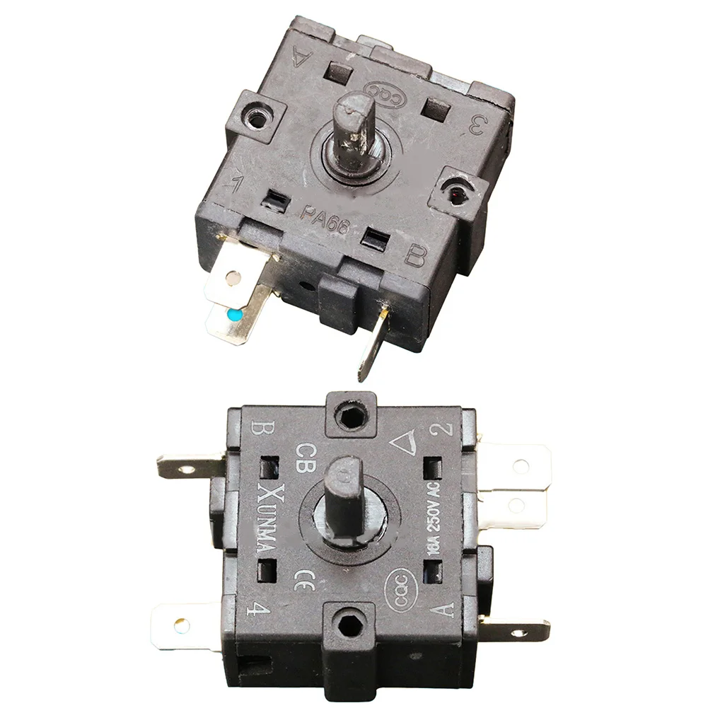 Electric Heater Gear Switch Stove Accessories 3-pin 5-pin Gear Adjustment Switch Electric Heater Switch