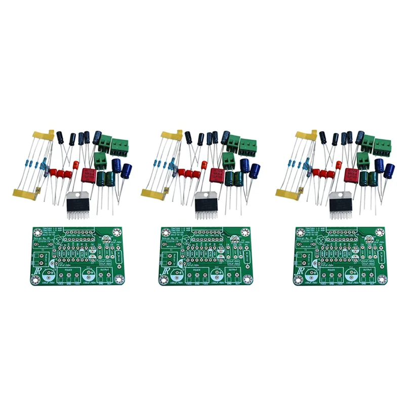 3X TDA7294 80W 100W Mono Audio AMP Amplifier Board DC30V-40V Kits Fit for TDA7293 Green