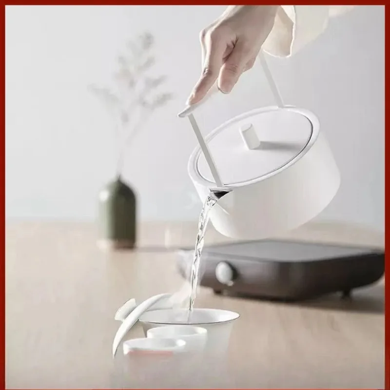 Stainless Steel Kettle Teapot Household Use Mini Tea and Water Boiler Suitable for Electric Ceramic Furnaces Tea Set Chinese G