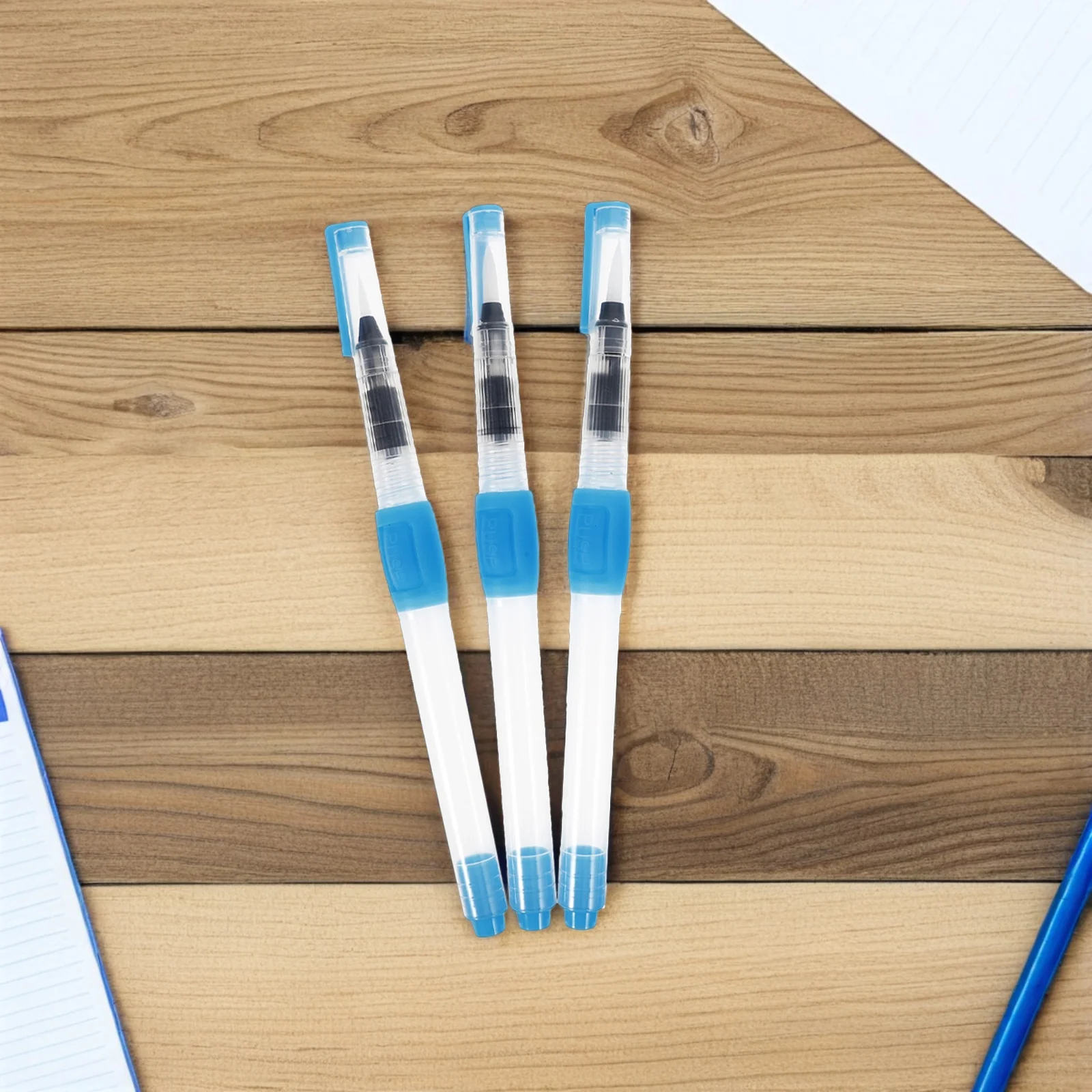 

6Pcs Watercolor Brush Pens Refillable Soft Tip Water Brushes for Painting Calligraphy Sketching Artists Beginners