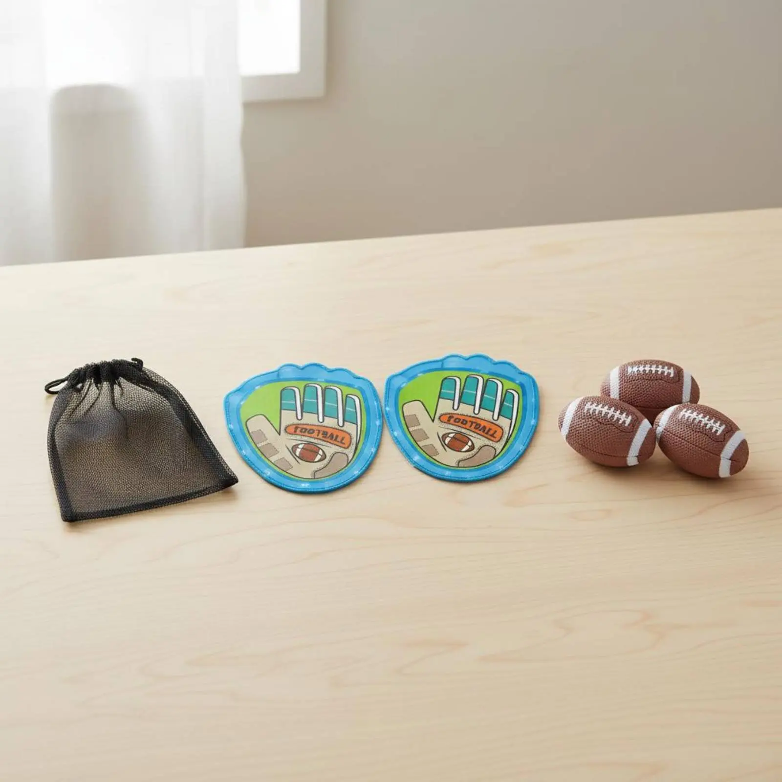 Light up Sticky Ball Game Parent Child Play Sticky Ball Set Toss and Grab Game Interactive Kids Paddle Grab Set Gift Idea
