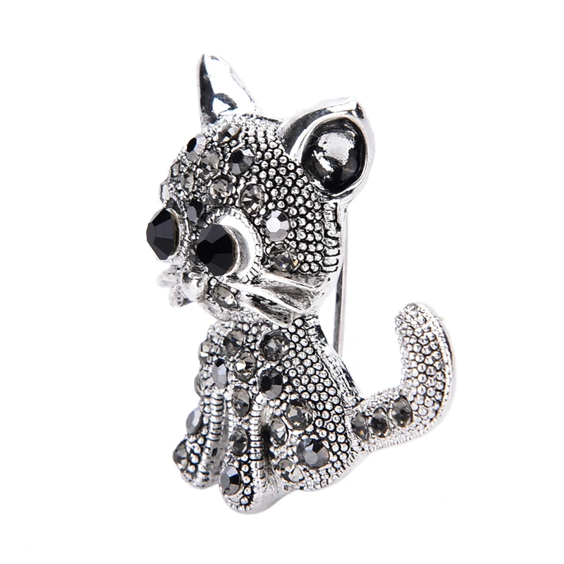 Cute Animals Cat Brooch Pins Cat Brooch For Women Rinestone Brooch Beautiful Brooch For Best Special Gift