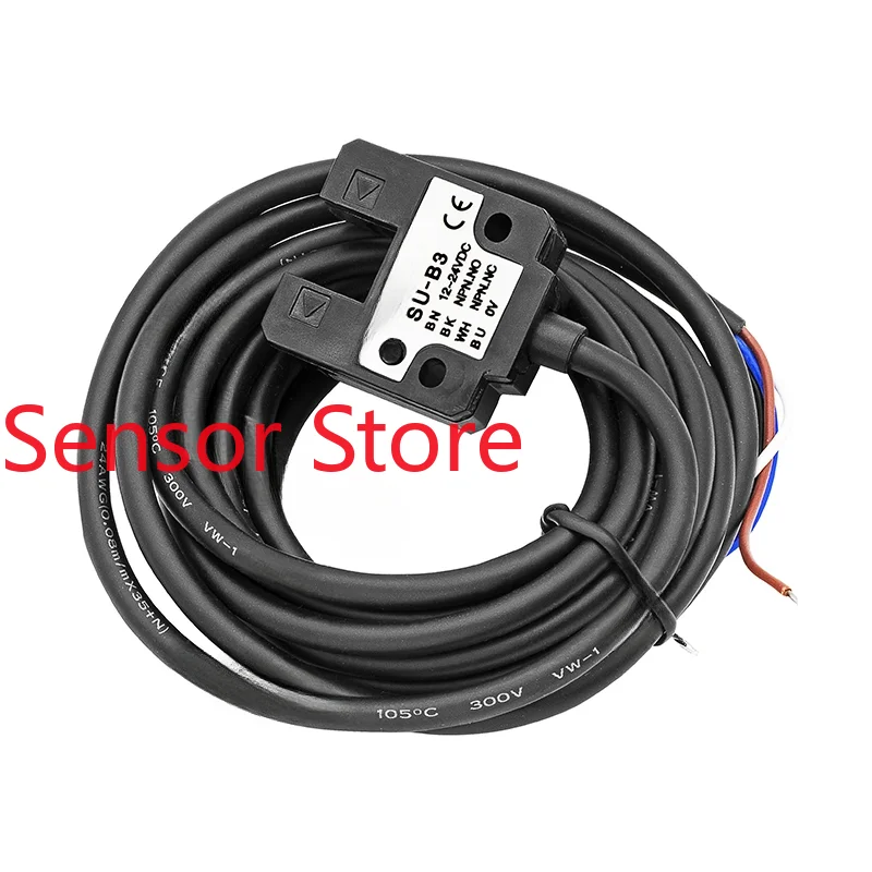 5PCS Inductive -U Photoelectric Switch SU-B3 NPN Normally Open And  Closed DC 4-wire Sensor