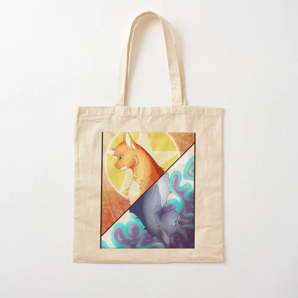 النار وحده سوف تنقذ العشيرة... - حقيبة تسوق Warriors Tote Bag حقيبة تسوق مخصصة للنساء