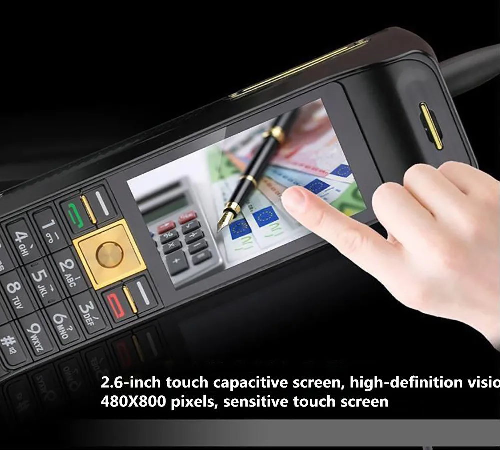 C10 Big Brother LTE 4G Touchscreen Mobile Phone Super-long Standby 2.6inches Dual SIM Card Loud Voice Unlocked Cellphone