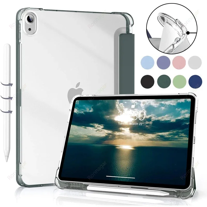 

Tablet Case for IPad Air4 5 Case IPad Air11 A16 Inch M2 M3 2024 2025 A16 IPad 10.2 8 9th GenPro11 M4 10th IPad Air3 10.5 5/6th