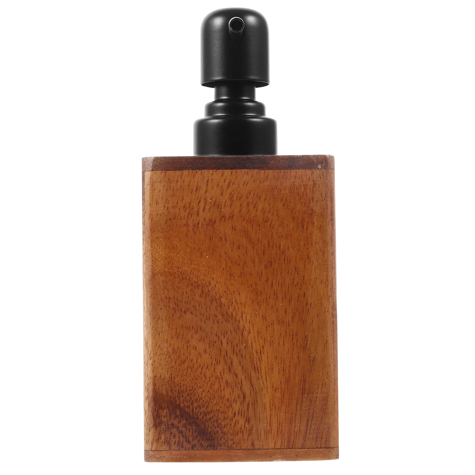 クルミ材ローションボトルステンレス鋼詰め替えポンプディスペンサーシャンプーボディウォッシュ旅行ホームホテル空ボトル