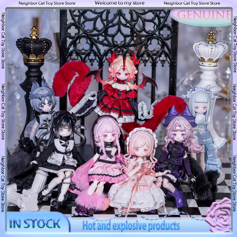 

New Genuine Luluelf Second-Generation Awakening Series Bjd Blind Box 8-Point Movable Doll Desktop Ornament Birthday Gift
