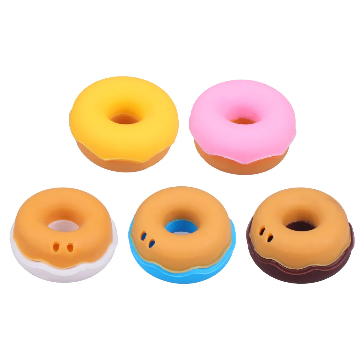 

10Pcs Cable Winder Silicone Rubber Spool for Earbud Cord Organizer Slim Lightweight Design Compatible with All Headphones and