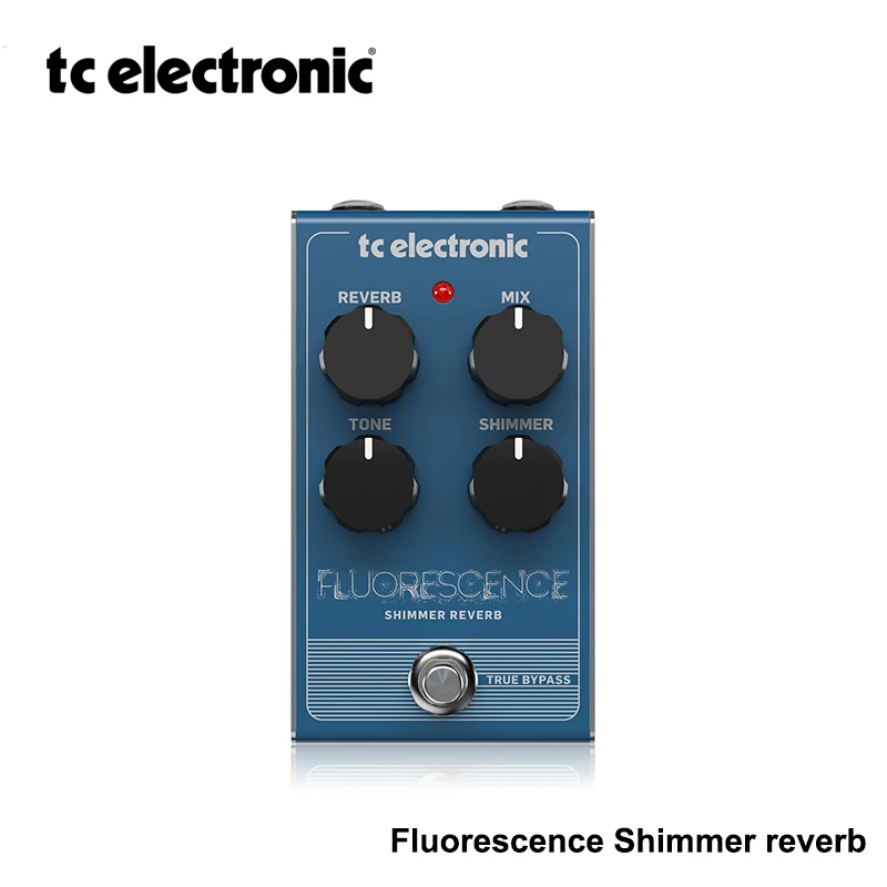 TC Electronic Fluorescence Shimmer Reverb Guitar Pedal with Intuitive 4-Knob Interface for Modern, Ethereal Reverb Sounds