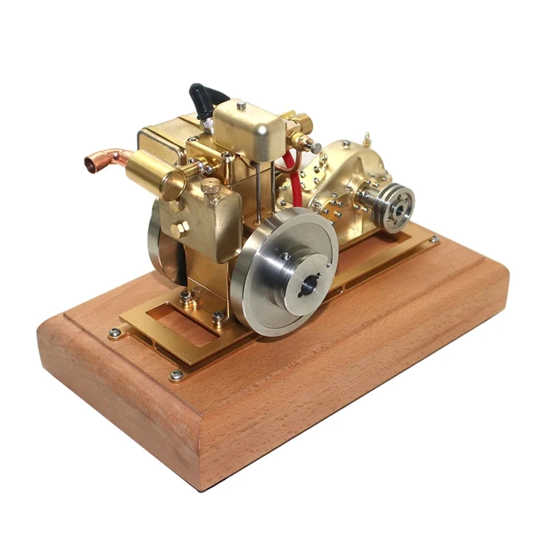 M12B Water-cooled Single-cylinder Four-stroke Gasoline Engine Model Metal Boutique Internal Combustion Engine Model Toy Gift