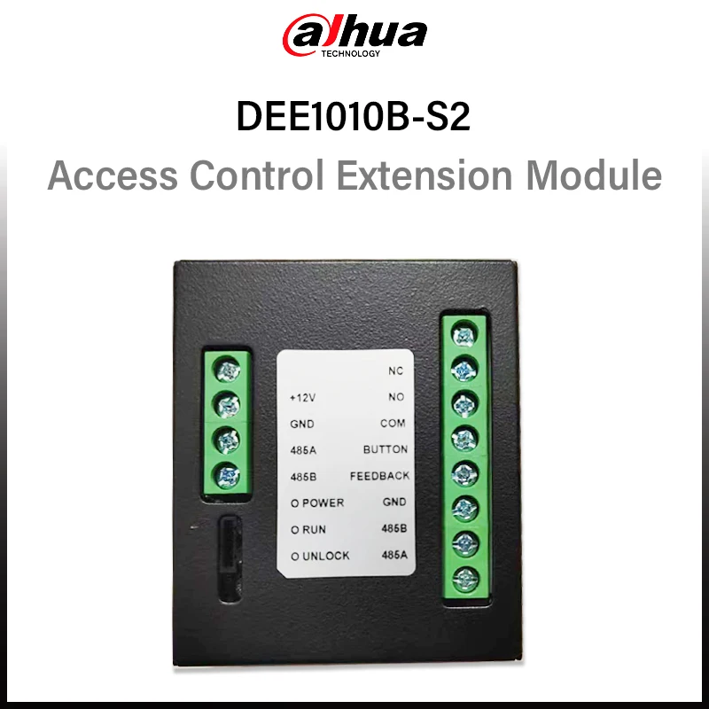 

Dahua Access Control Extension DEE1010B-S2 Video Intercom Doorbell Accessory RS485 Safe Relay, Second Door Extension For VTO