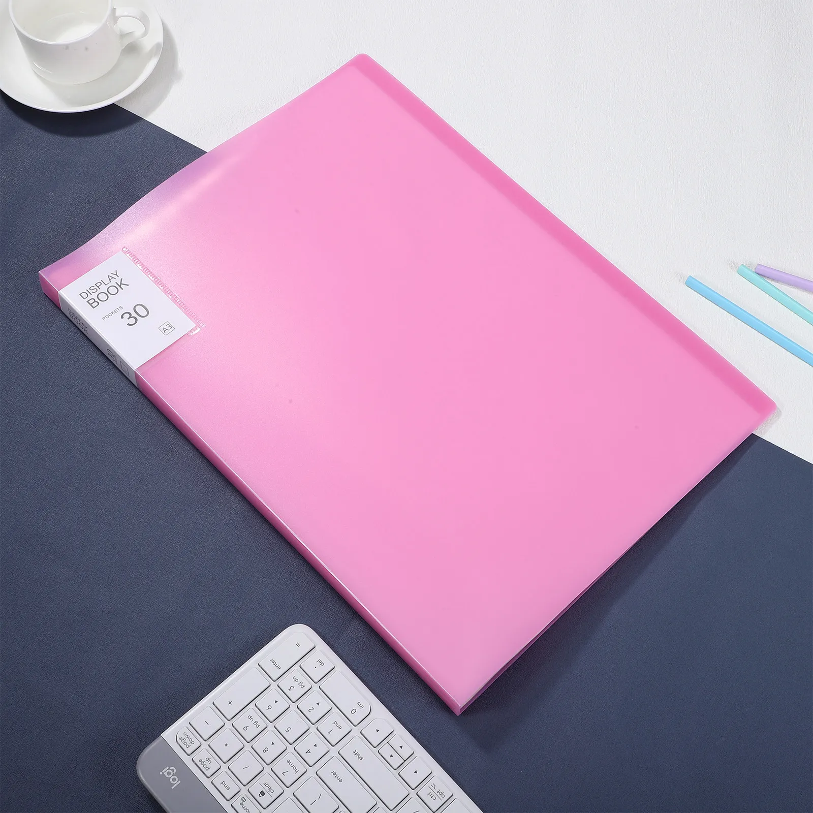 

Painting Storage Display Book Portfolio Folder A3 Artist Portfolio Case Presentation Book Clear Sleeve Binder Poster Storage