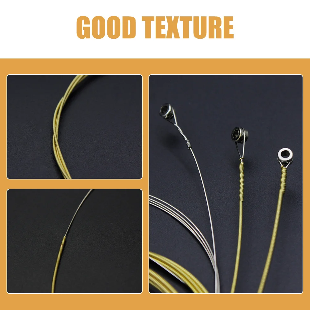 1 مجموعة عالية الجودة سلاسل الغيتار المعادن الكهربائية الصوتية DIY استبدال الملحقات براعة رائعة شعور مريح #2