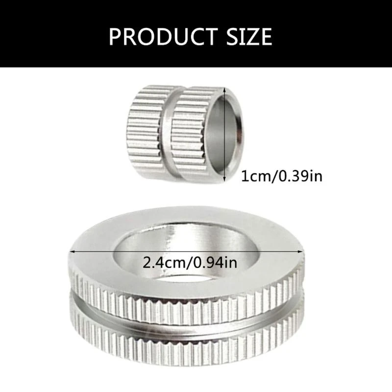 عجلة ملحقات ماوس الألعاب من الفولاذ المقاوم للصدأ لـ MX Master 2S