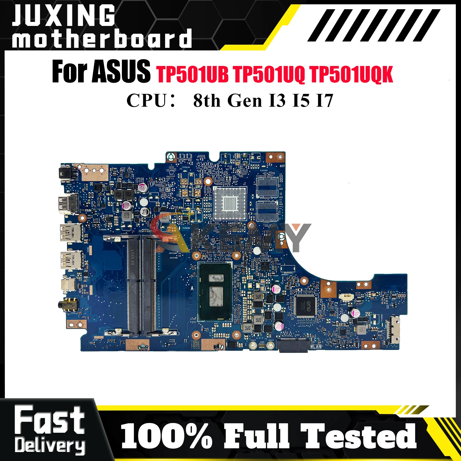 

TP501UA Laptop Motherboard For ASUS VivoBook Flip TP501UQK TP501UQ TP501UA TP501U TP501UB Notebook Mainboard With I3 I5 I7 CPU