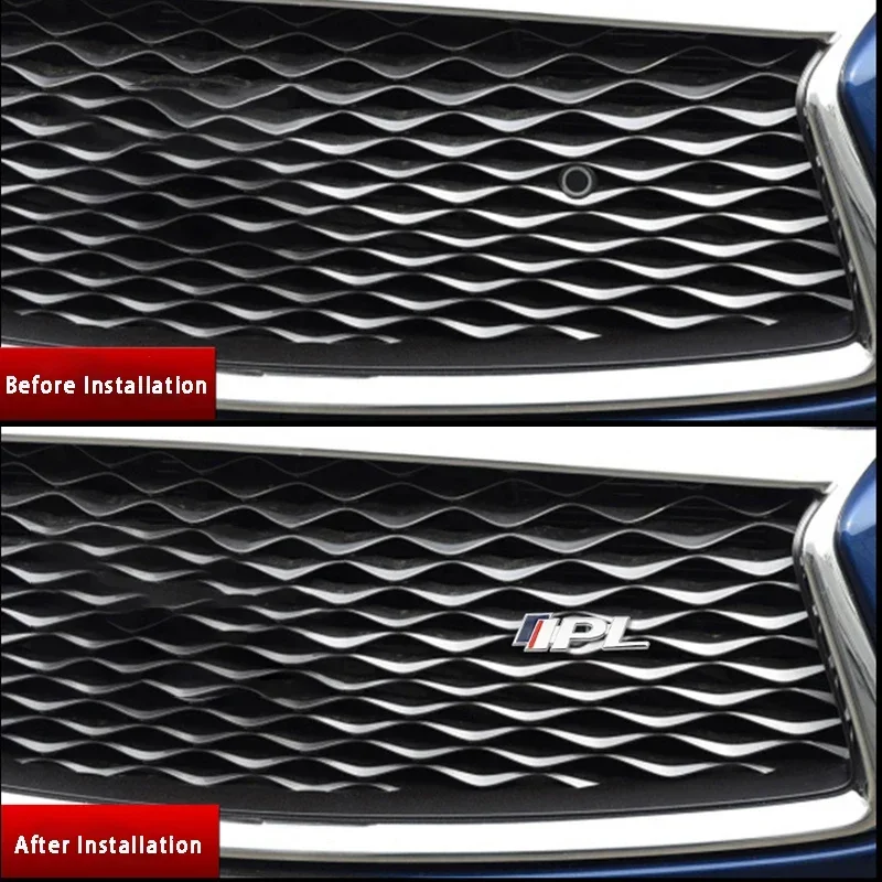 Car Front Grille Emblem Metal Rear Trunk Badge Sticker for Infiniti 2.5 3.7 S IPL FX35 Q50 G35 G37 G20 QX56 QX50 QX60 Q45