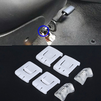 Car Seat Fastener Rail Runner Clip Slider Guide Piece For VW Golf 3 MK3 MK2 MK1 1974 - 1996 1997 1998 1999 Rabbit Accessories