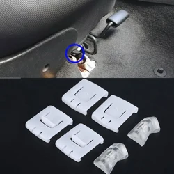 자동차 시트 패스너 레일 러너 클립 슬라이더 가이드 피스, VW 골프 3 MK3 MK2 MK1 1974-1996 1997 1998 1999 토끼 자동차 액세서리