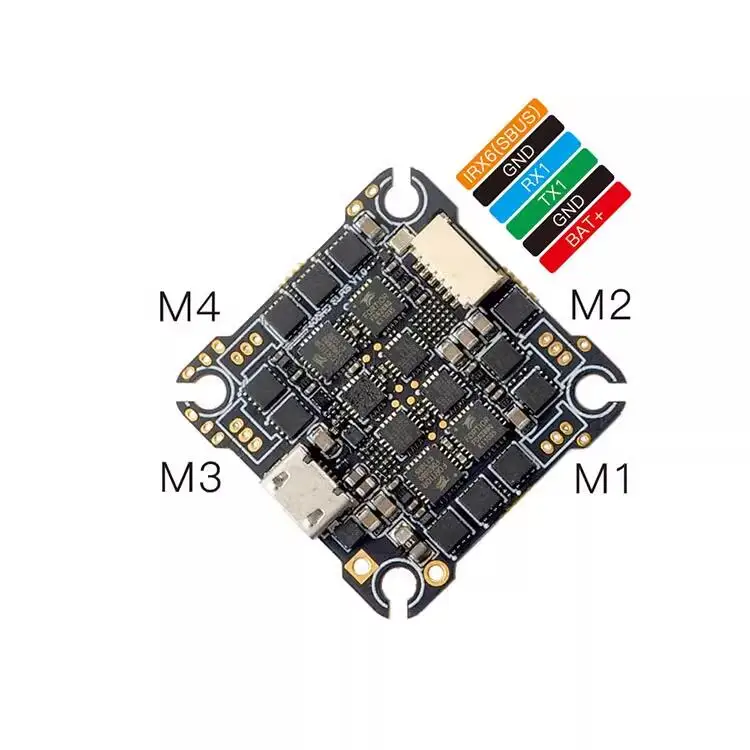 Высокопроизводительный контроллер полета Super F405HD ELRS AIO 3in1, встроенный UART 2.4G ELRS Racing, дрон для фристайла