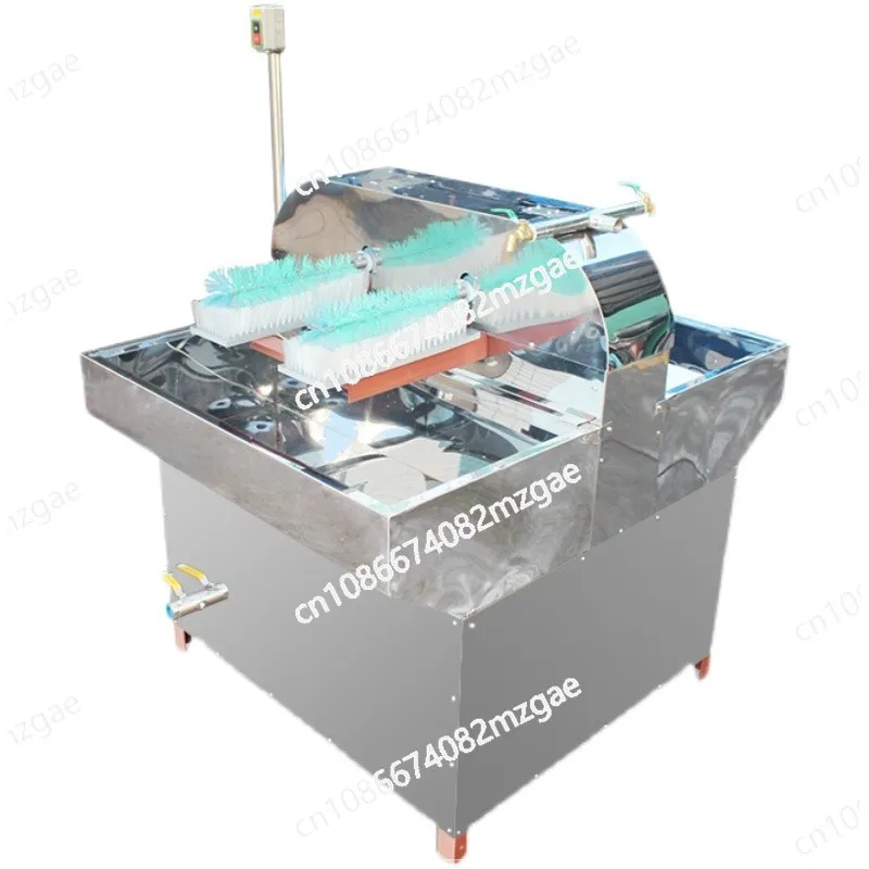 

Automatic bottle brushing machine washes beer bottles glass bottles plastic bottles