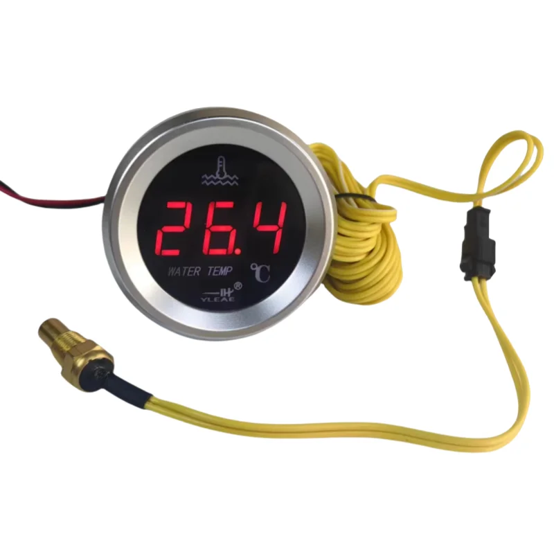 

Car Truck 52mm Waterproof Water Temperature Gauge Equipped with Sensor NPT1/8 10MM