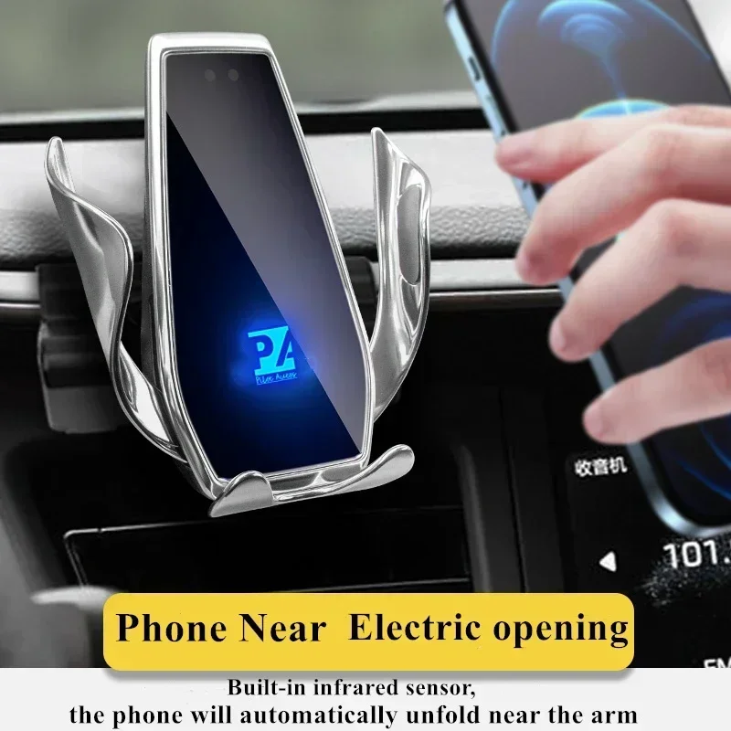 2019-2021 For Hyundai Elantra 6th 6 Gen Mobile Phone Holder Wireless Charger Car Mount Navigation Bracket GPS Support 360