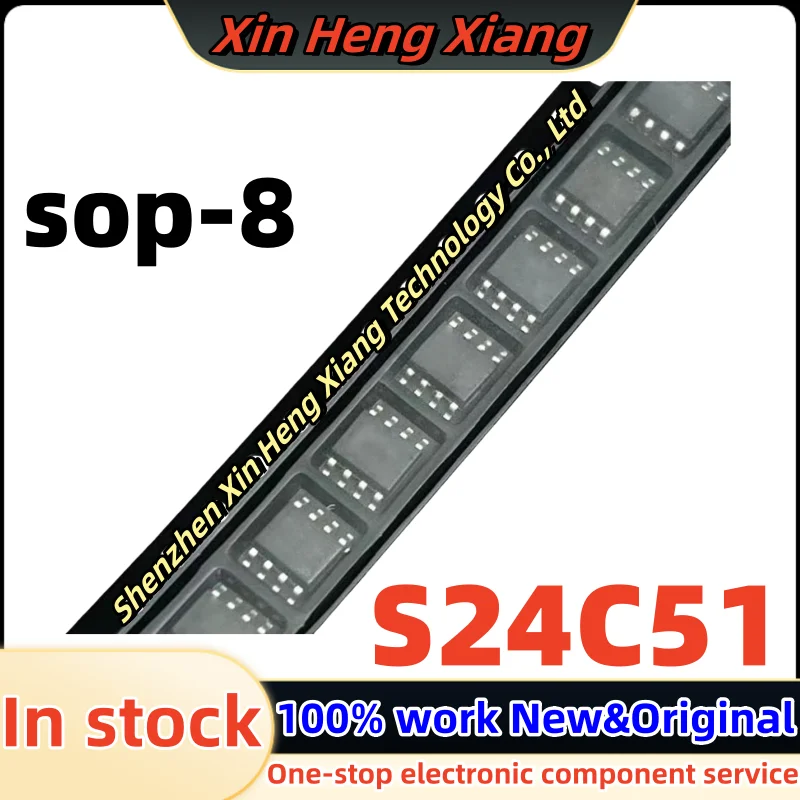 

(5pcs)S24C512 S24C51 sop-8 Chipset