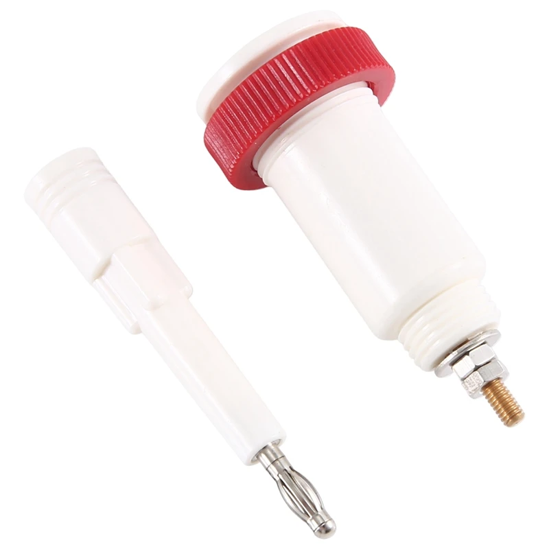 8 Paar 4 Mm Banaan Kruis Jack 10Kv-30Kv Hoogspanning Connector Plug En Socket Voeding test Instrument