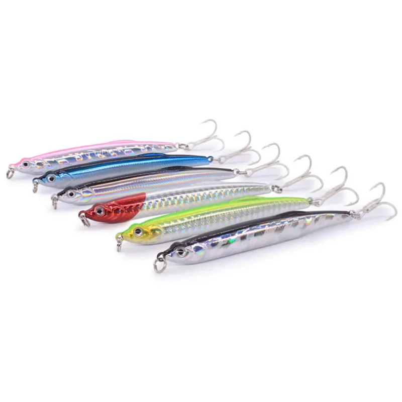 New High Quality 1pcs Thrill Stick Fishing Lure 11/17g Sinking Pencil Long casting Shad Minnow Artificial Bait Pike Lures Tackle