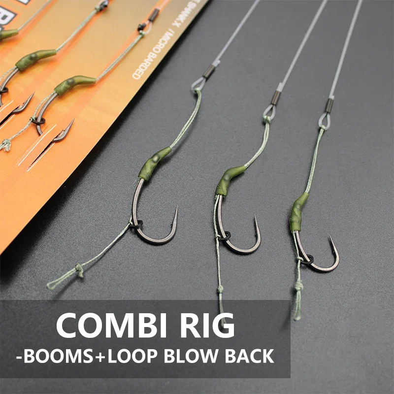3개입 잉어 낚시 루프 리그 커브 샹크 훅 사이즈 2  - Fishing Hook Size 리뷰 및 가격