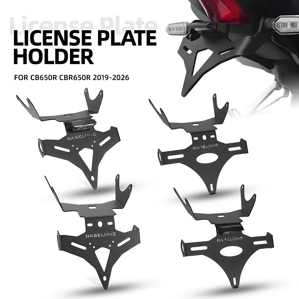 FOR HODNA CB650R CBR650R 2019 2020 2021 2022 2023 2024 2025 2026 Fender Eliminator Tail Tidy Rear License Plate Holder CBR 650 R