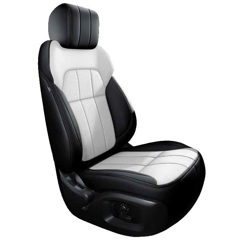 Custom Fit Car Accessories Seat Covers Full Set Middle Perforated Genuine Leather Specific For Land Rover Range Rover