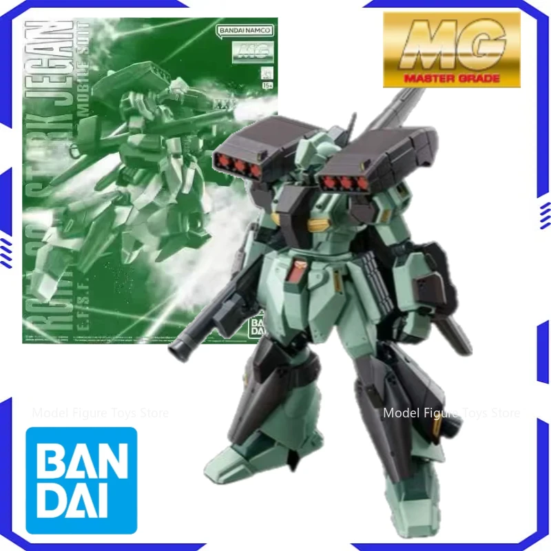 

Bandai Original 1/100 MG- RGM-89S Jegan Model animation kit fighter assembly animation model action toy gift for children