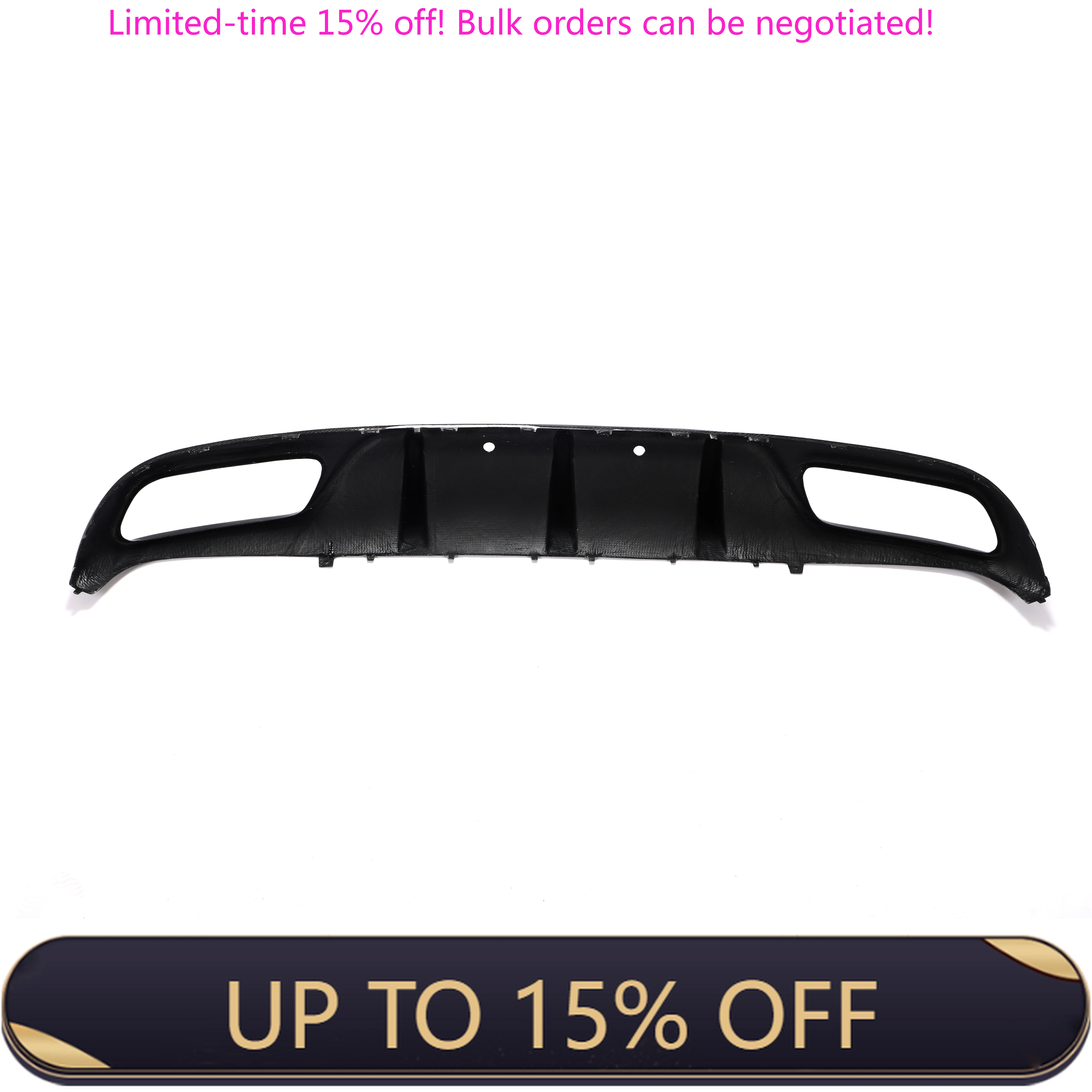 

Carbon Fiber C205 C63 Car Rear Diffuser Lip For Mercedes Benz C63 AMG Coupe 2015-2019