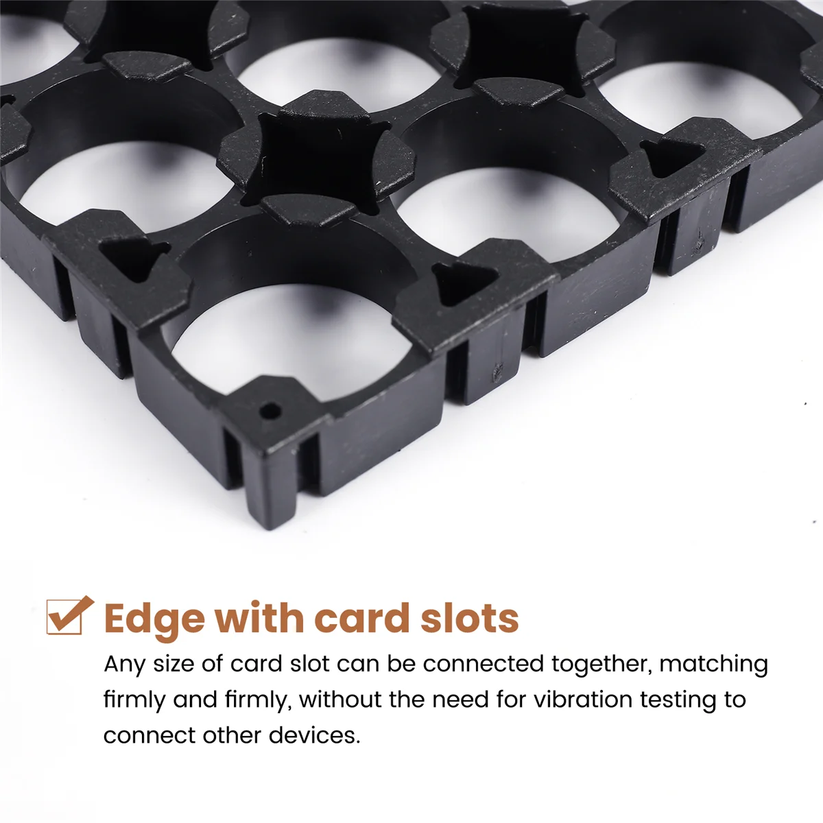 ABGN 10 шт. 18650 аккумулятор 4x5 прокладка для ячеек излучающий корпус пластиковый держатель кронштейн 18,4 мм