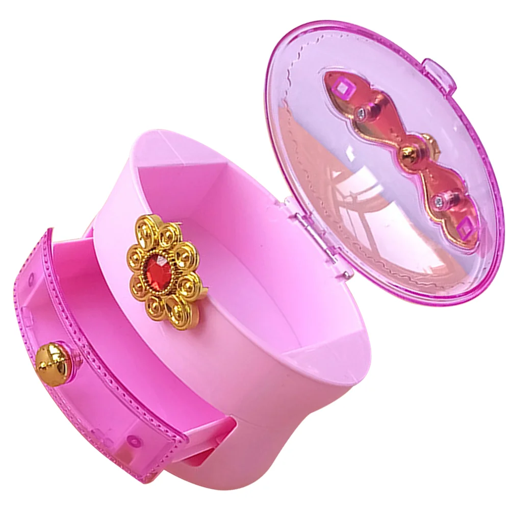 

Princess Children's Treasure Chest Hair Accessories Organizer Plastic Desktop Holder
