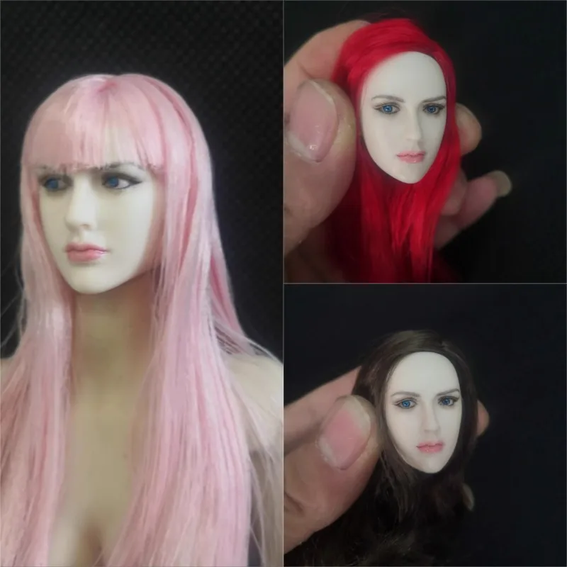 

Фигурка в масштабе 1/6, Европа, Америка, красота, резьба по головой, бледная кожа, женская скульптура головы, модель, подходит для 12 дюймов, игрушки, кукла, тело, подарок