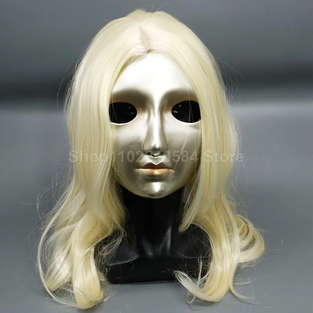 Masked Girl Same Mask Adult Female Makeup Ball Halloween Role Playing Nightclub Stage Bar KTV Props