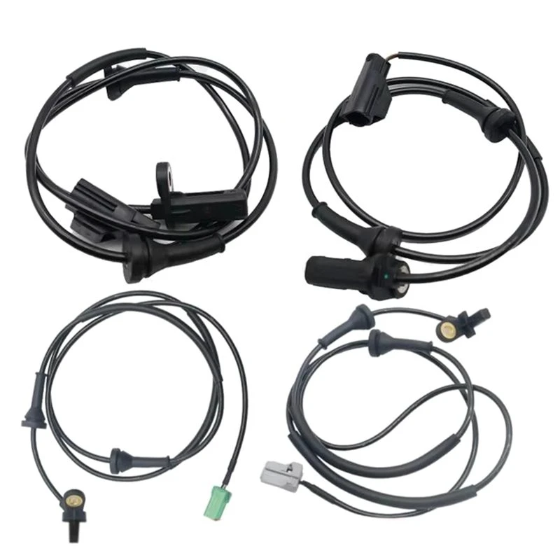 AB96-Front/Rear ABS Wheel Speed Sensors 4PCS 30773738 30773740 30773742 30773743 For Volvo S60 S80 V70 XC70 Car Accessories