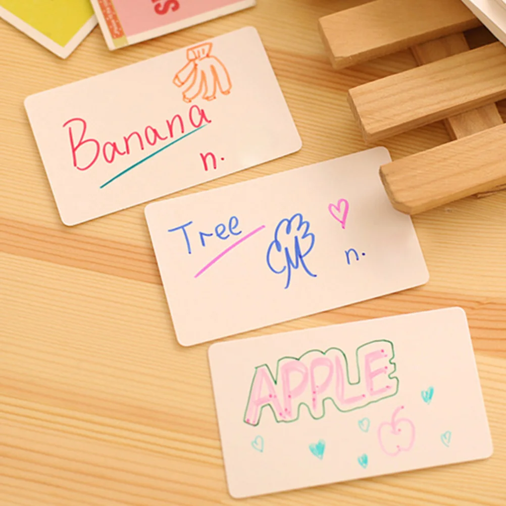 

300Pcs DIY Note Cards Blank Practical Message Cards for Office Study Reading Indexing Stationery Accessories Note Paper