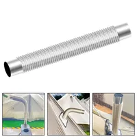 Stainless Steel Gas Water Heater Exhaust Pipe Corrugated Pipe 90 Degree Elbow Chimney Liner Bend Multi Flue Stove Chimney Pipe